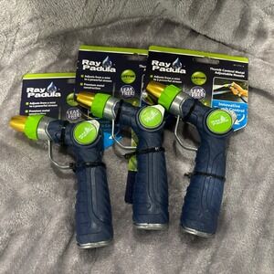 Lot Of 3- Ray Padula Metal Thumb Control Nozzle Adjustable Spray‎ Leakproof